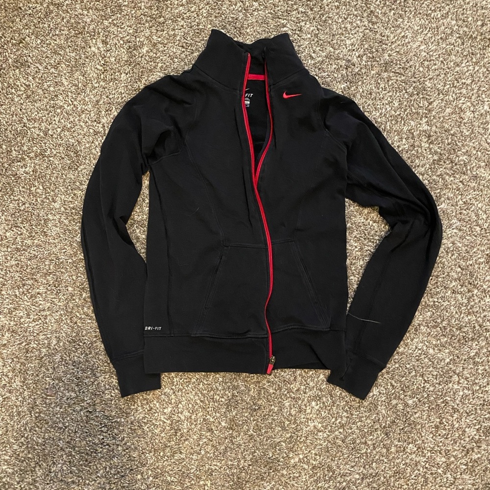 Nike Black Zip up jacket